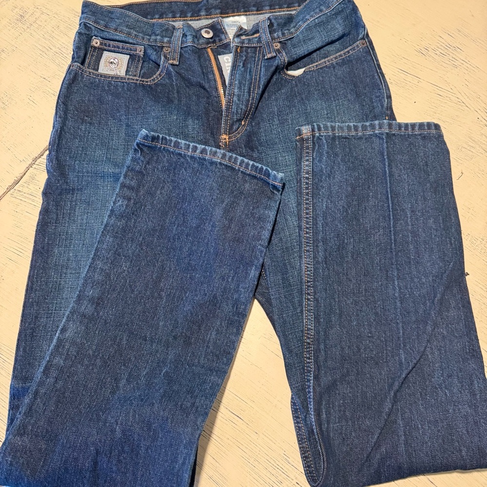 Cinch Men’s Straight Leg Blue Jeans